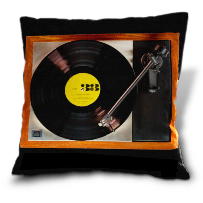 Vinyl Record Player Cushion. With Filling. (no personal)