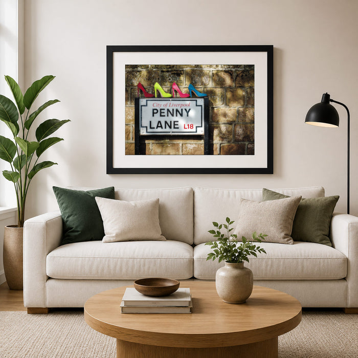 Penny Lane Framed Print