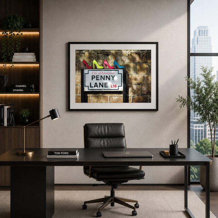Penny Lane Framed Print
