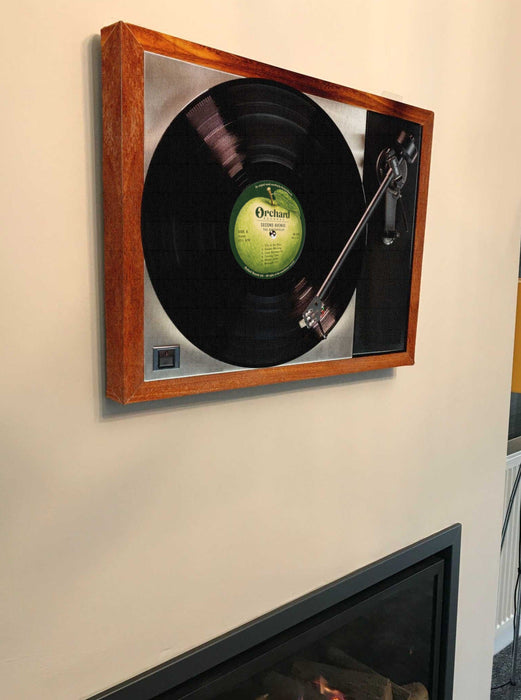 Record Player Canvas Wall Art