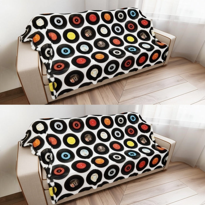 Record Montage – Standard Coral (2-Blanket Bundle)