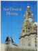 A jigsaw with an image the liverpool liver building with a pair of shoes on a wall in the foreground