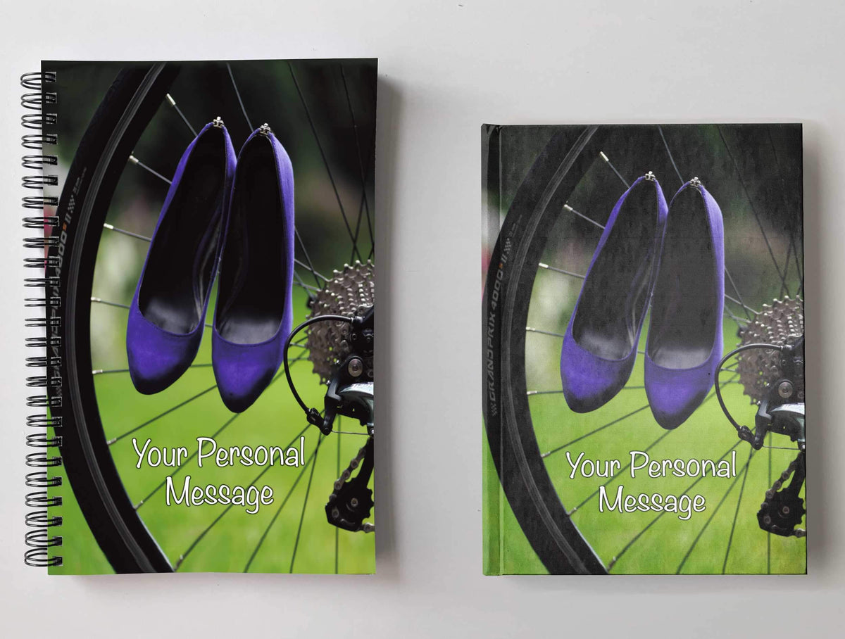 Cycling and Bike Journal, Personalised Bicycle Travel Notebook ...